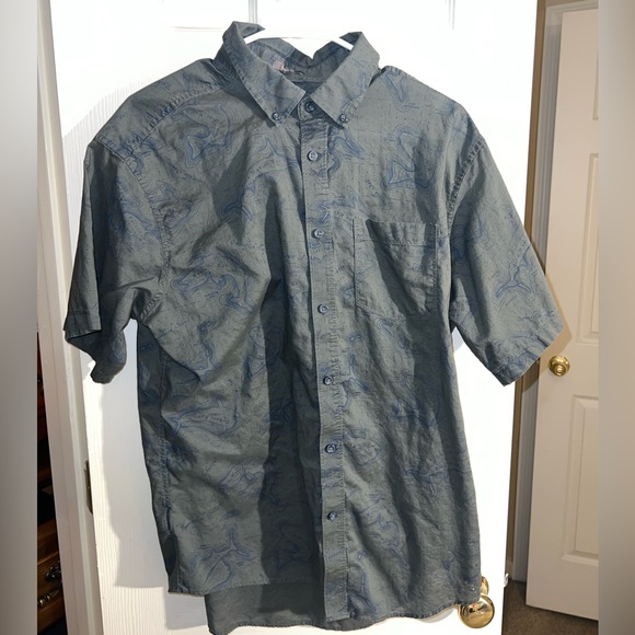 Eddie Bauer Mens Short Sleeve Shirt Large - Picture 1 of 3